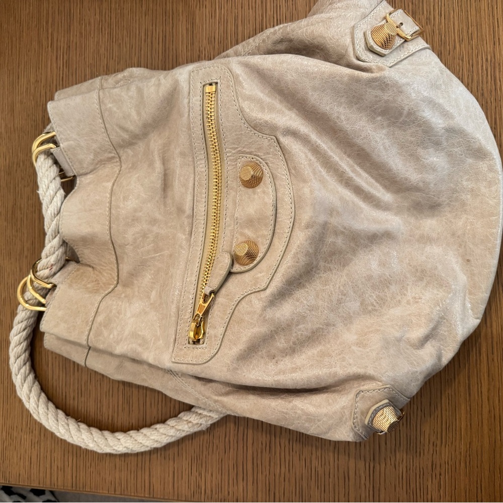 Elegant Cream Tote Bag